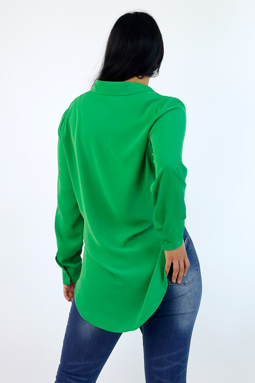 Green Soft Touch Zhoush Shirt - SALE