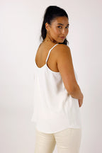 Ivory Soft Touch Lace Cami