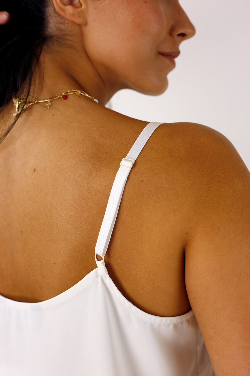 Ivory Soft Touch Lace Cami
