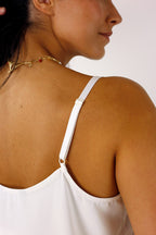 Ivory Soft Touch Lace Cami