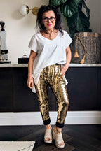 White V-neck T-shirt - Final Sale