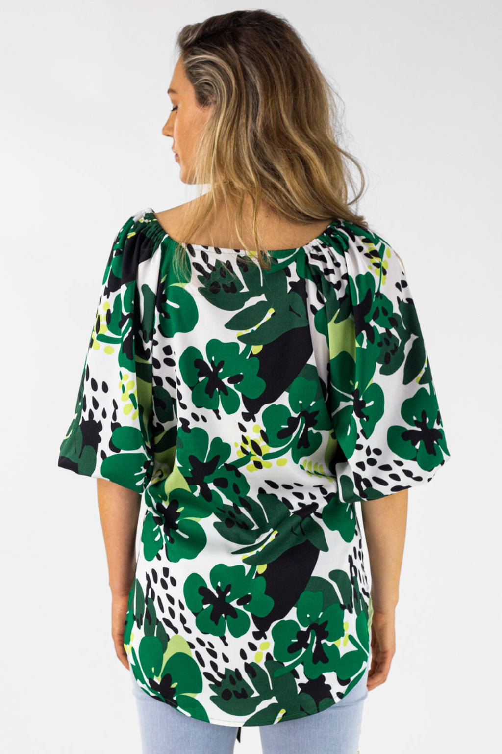Green Bustier Zhoush Shirt