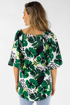 Green Bustier Zhoush Shirt