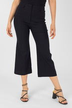 Black Textured Wide Flare - Sale