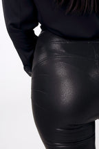Shimmer Vegan Leather Miracle Pant - SALE