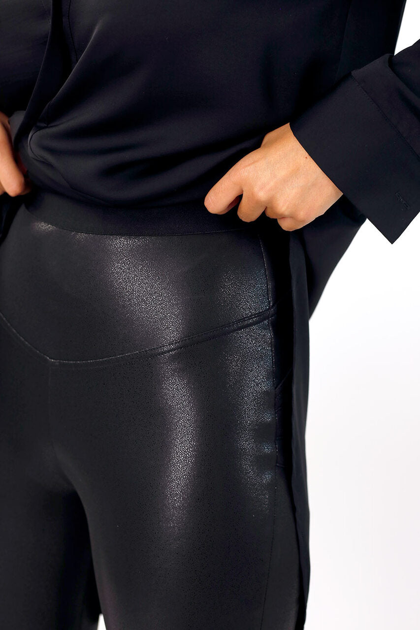 Shimmer Vegan Leather Miracle Pant - SALE