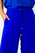 Cobalt Silky Crop Culotte - Sale