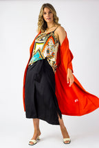 Black Knot Front Skirt - Final Sale