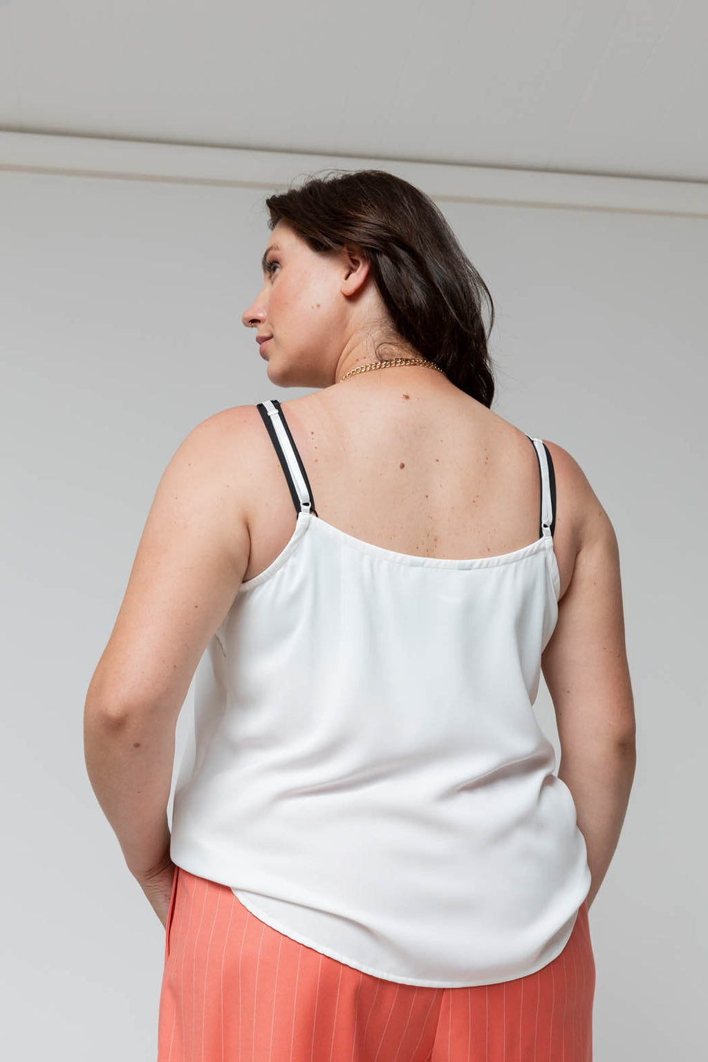 Ivory Lace Vee Cami - Final Sale