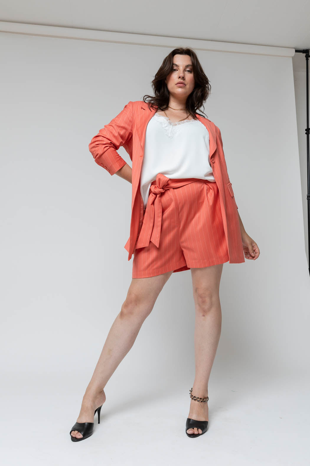 Ivory Lace Vee Cami - Final Sale