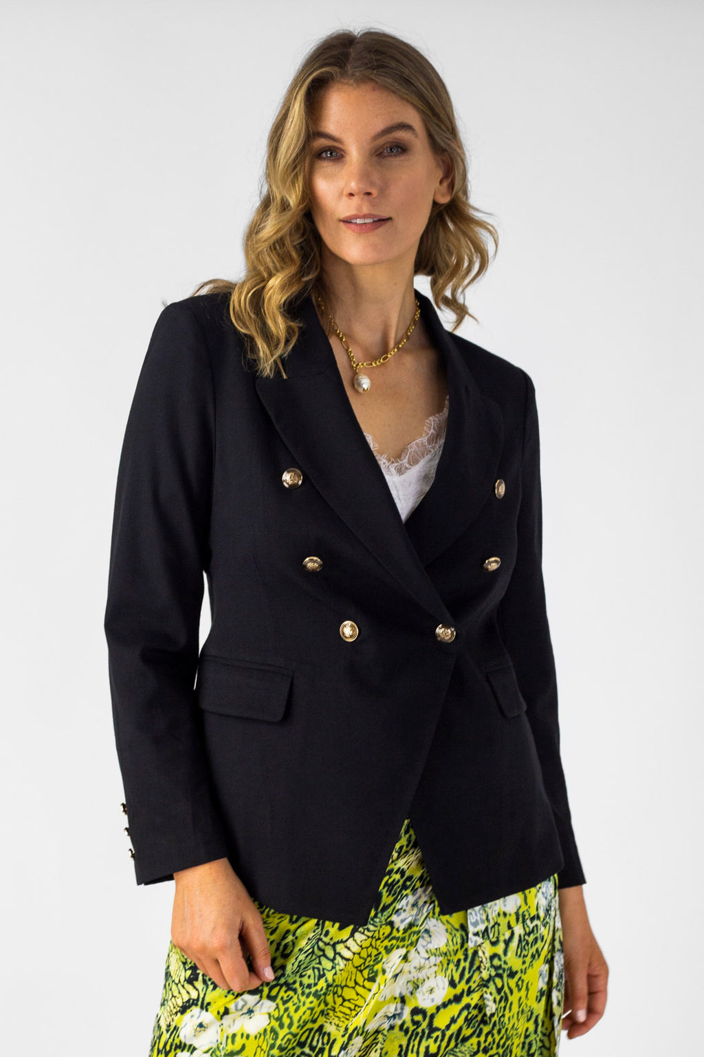 Black Sisca Blazer - Final Sale