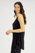 Black Orange 70cm Layering Cami X 2 Pack