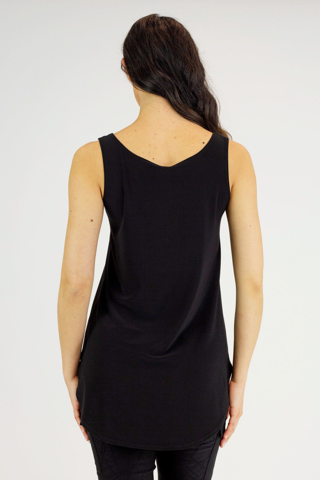 Black 70cm Layering Cami X 2 Pack