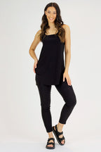 Black Orange 70cm Layering Cami X 2 Pack