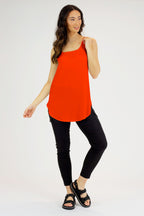 Black Orange 70cm Layering Cami X 2 Pack