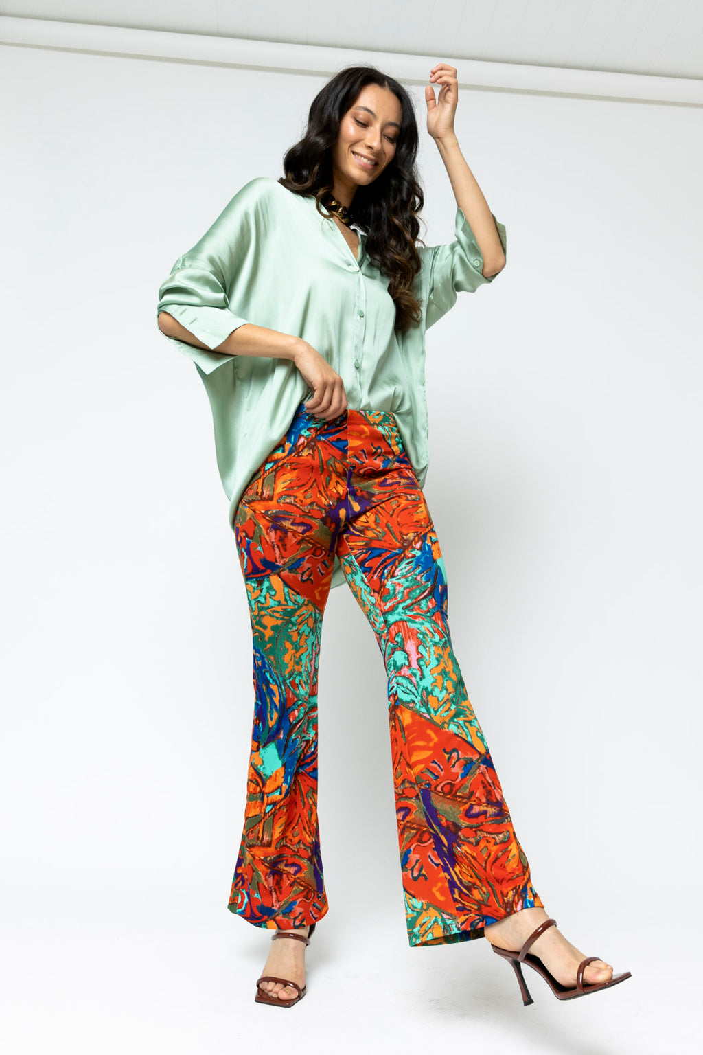 Rio Jersey Flared Pant - Final Sale