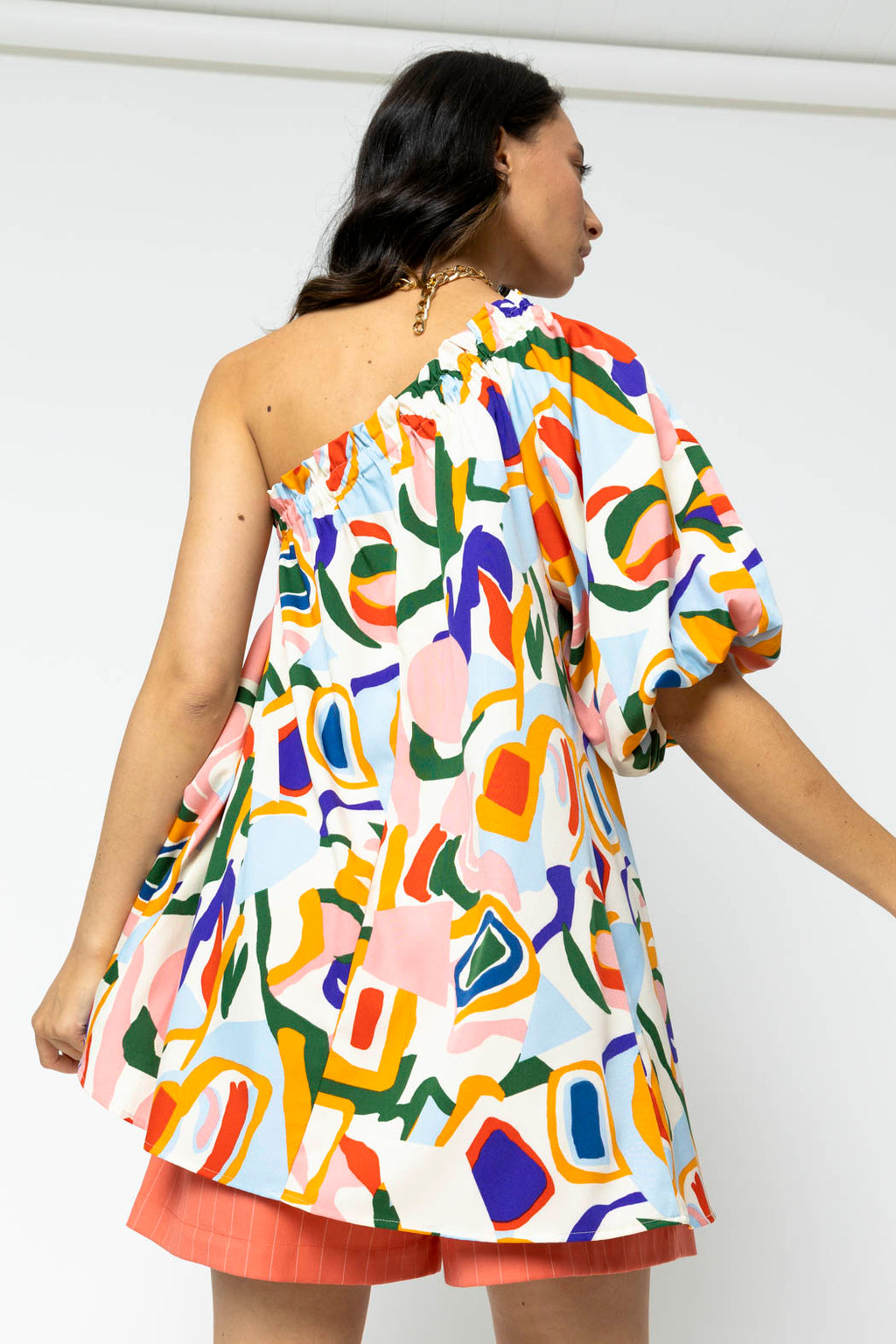 Multi One Shoulder Top - Final Sale