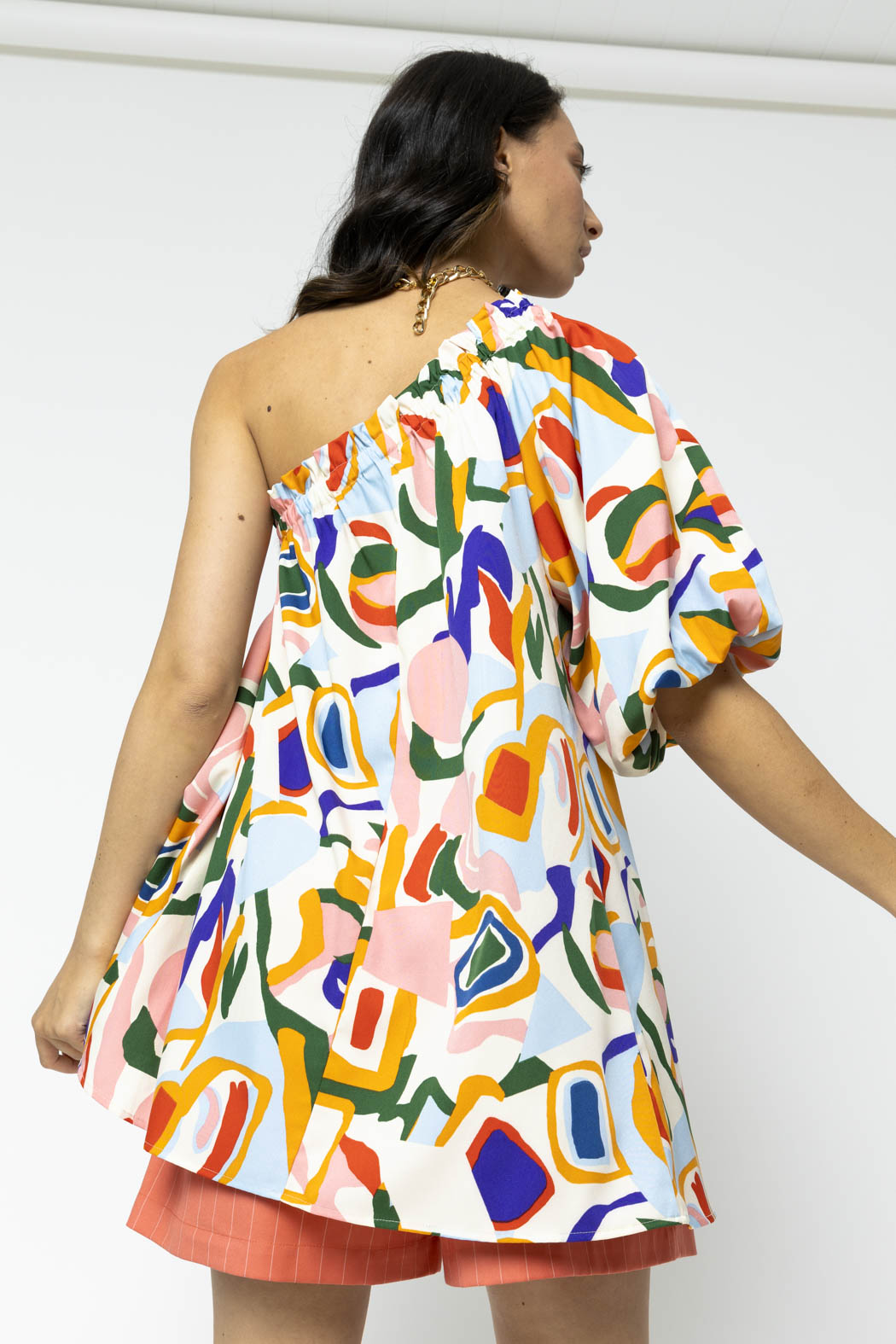 Multi One Shoulder Top - Final Sale