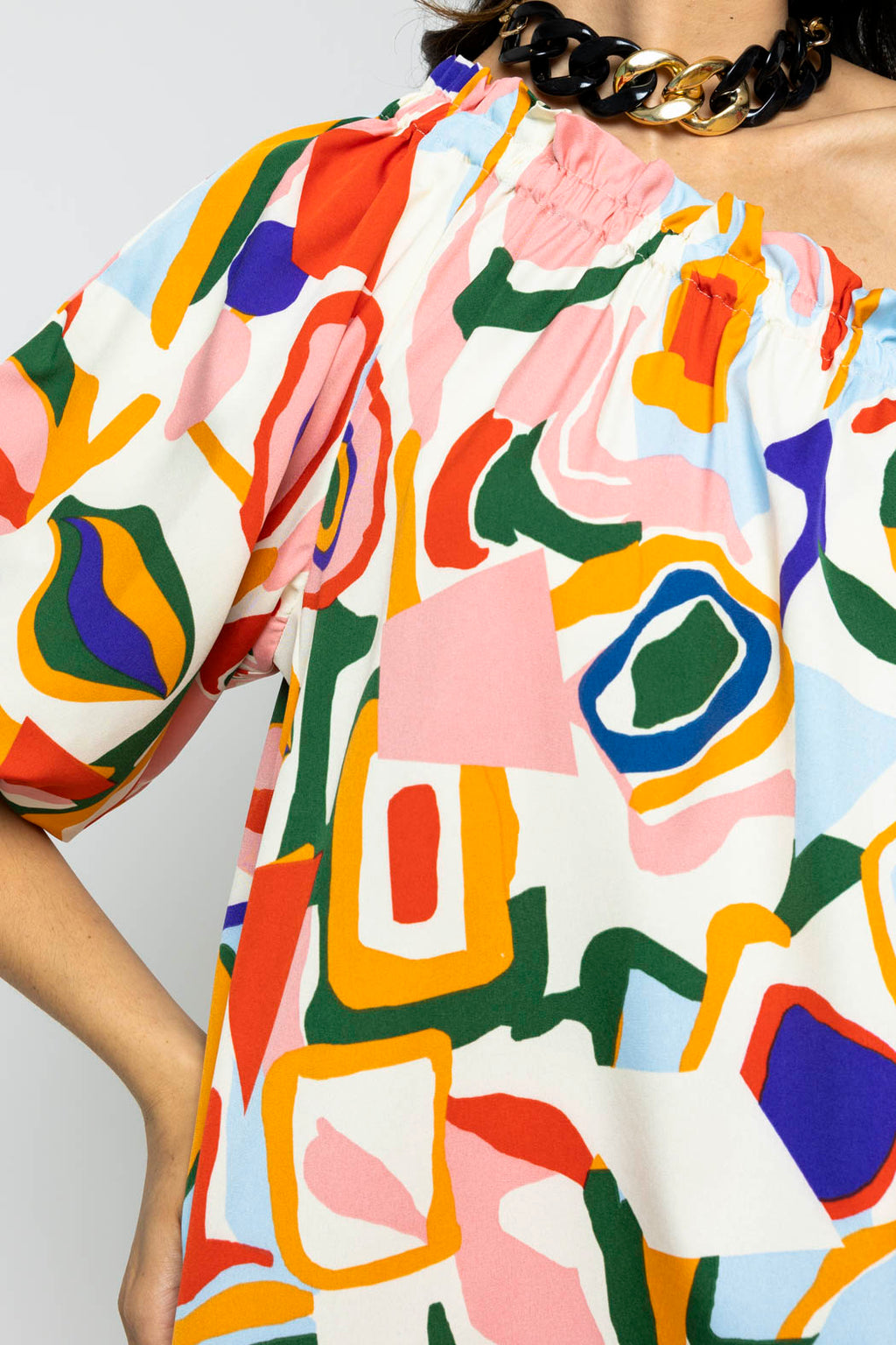 Multi One Shoulder Top - Final Sale