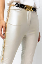 Pearl Shimmer Flare Pant - Sale