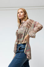 Beige Pink Everyday Shirt