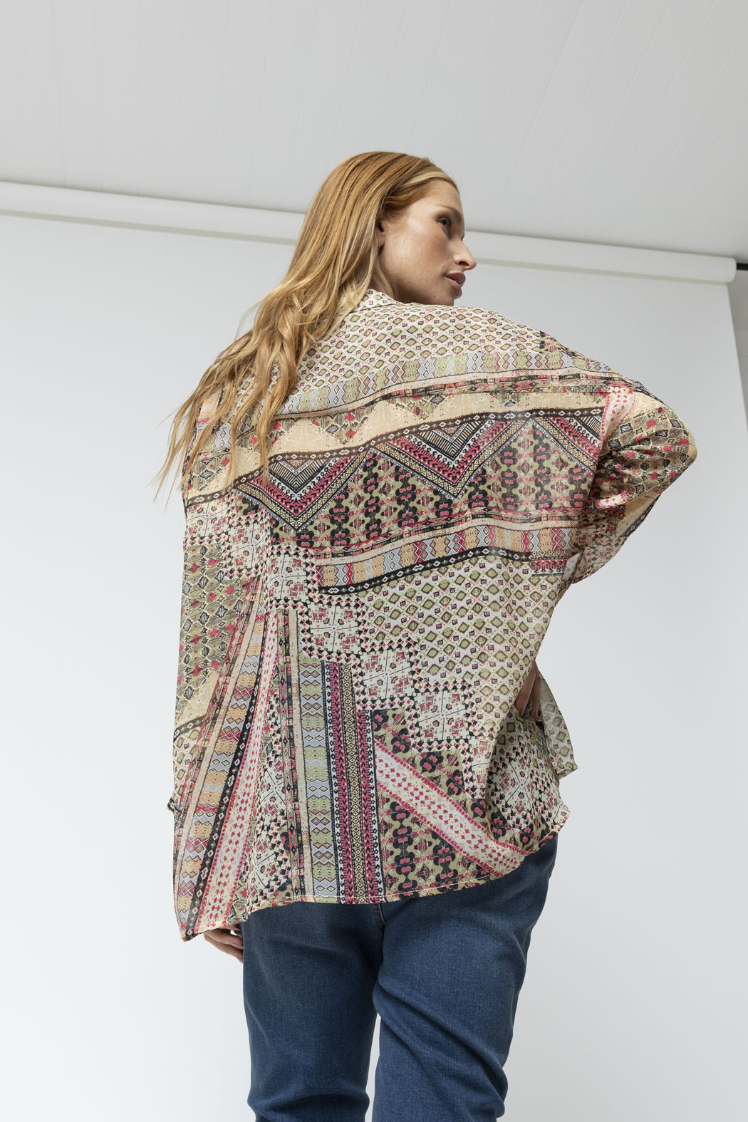 Beige Pink Everyday Shirt