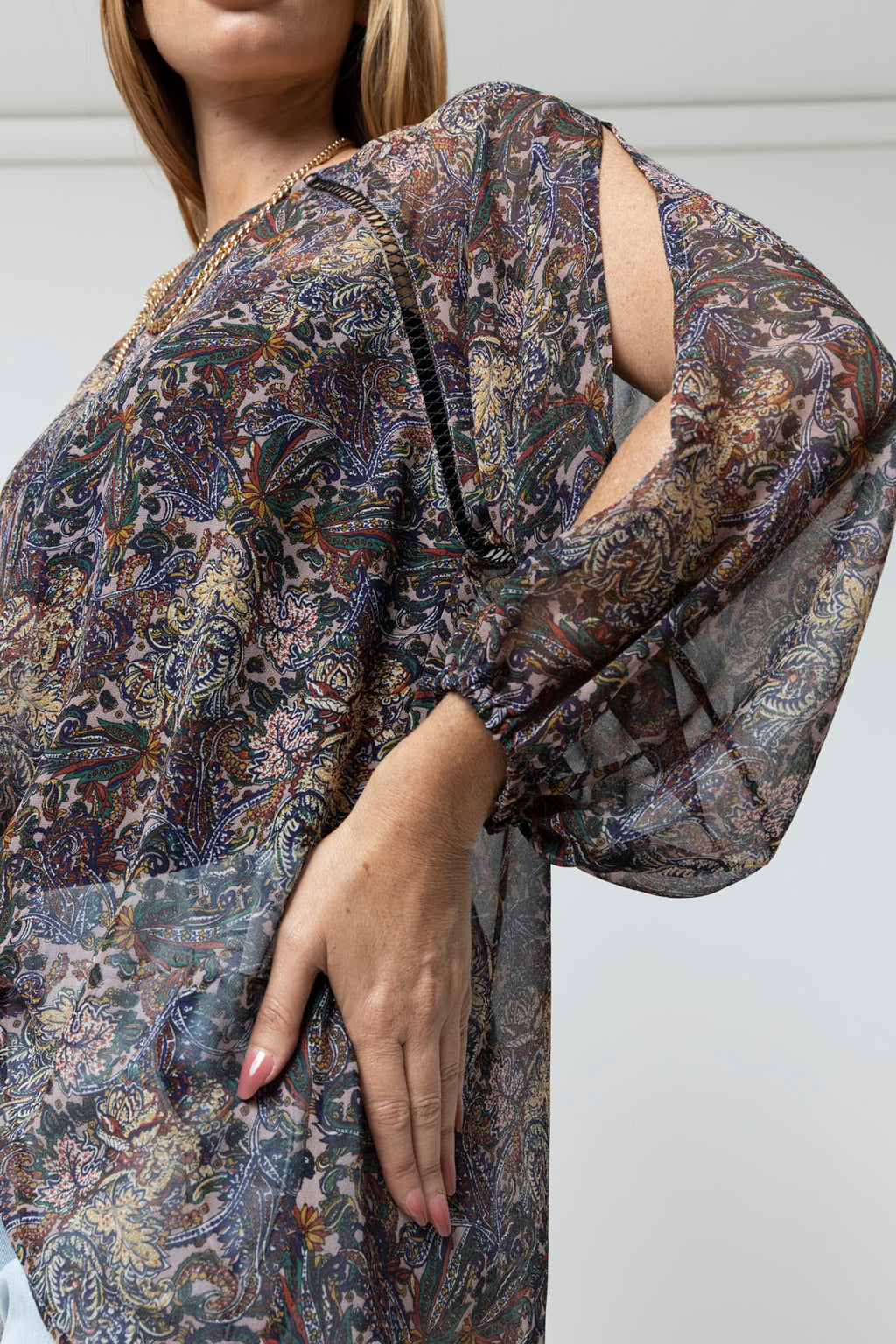 Paisley Boho Blouse