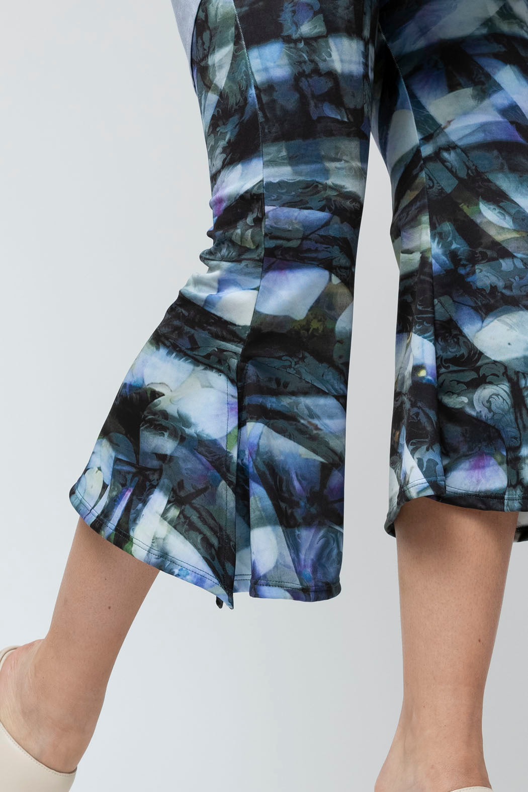 Artwork Superior Jersey Crop Flare Pant - Final Sale