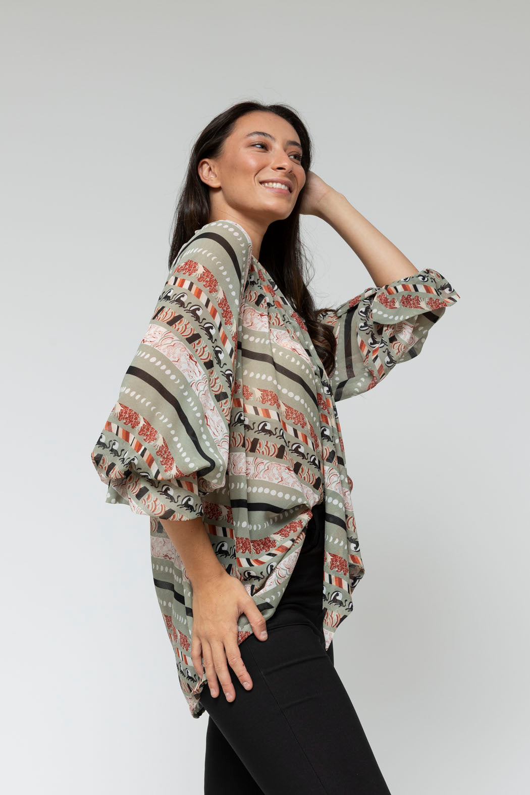 Mint Victorian Blouse