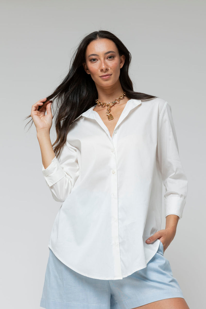 Off White Pristine Shirt - Final Sale