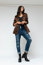 Chambray Denim Drawstring Jeans - SALE