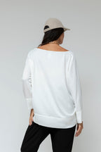 White Venice V Silky Top - Fina Sale