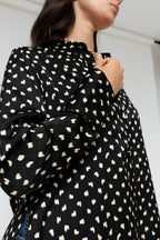 Black Ivory Silky Charlie Shirt -sale