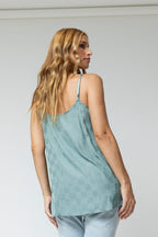 Sage Lilly Silky Cami - Final Sale