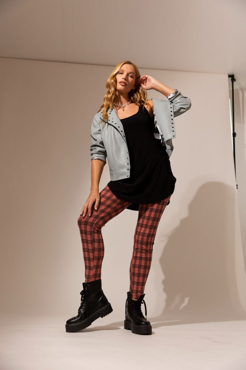 Black Jersey Layering Cami