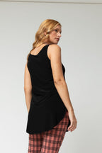 Black Jersey Layering Cami