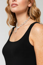 Black Jersey Layering Cami