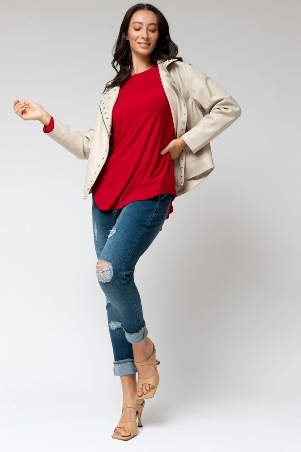 Flame Contour Bell Top - Sale