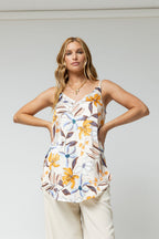 Floral Silky Effortless Cami - Final Sale