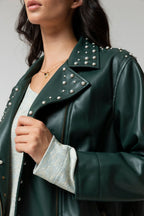 Forest Ultra Pearl Biker Jacket - Sale