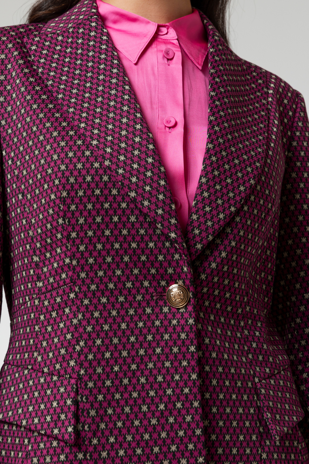 Dark Pink Star Mia Blazer - Sale