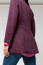 Dark Pink Star Mia Blazer - Sale