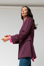 Dark Pink Star Mia Blazer - Sale