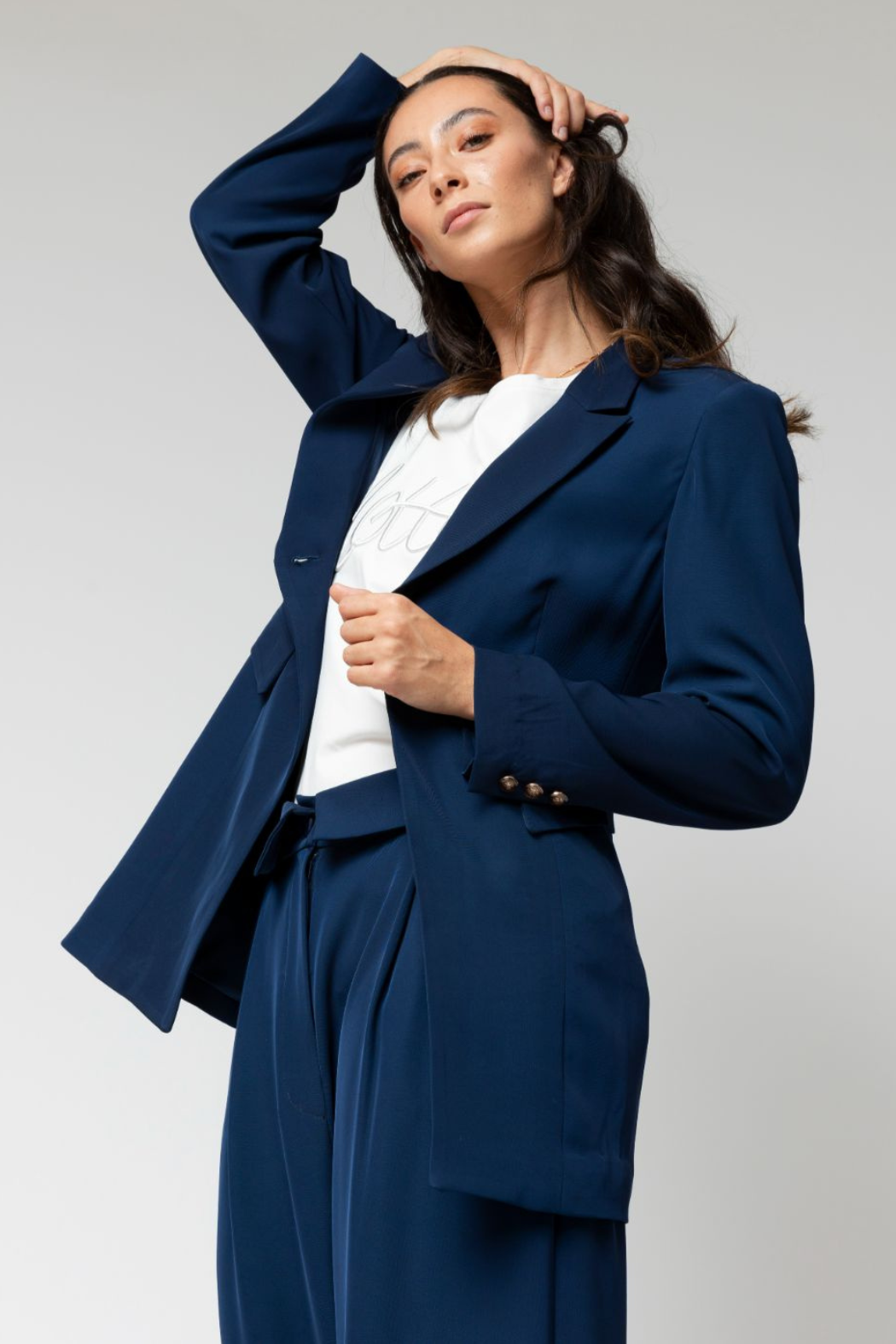 Navy Euro Blazer - Sale