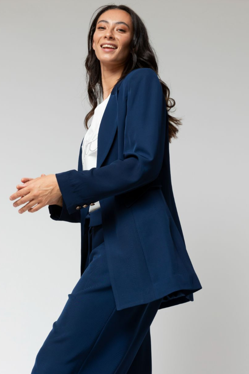 Navy Euro Blazer - Sale