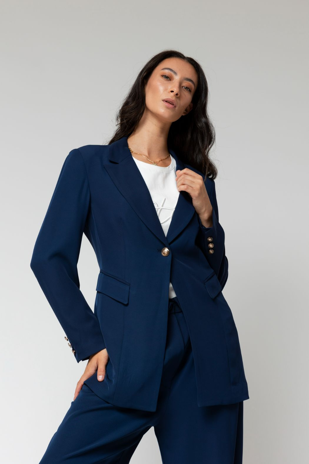 Navy Euro Blazer - Sale