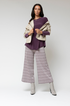 Plum Contour Bell Top - Sale