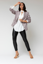 Pink Check Sisca Blazer