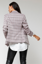 Pink Check Sisca Blazer
