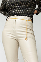 Ivory Ultra Crop Flare - Sale